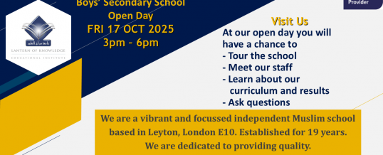 Open Evening 2025